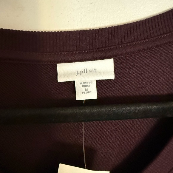 J.Jill Purple Long Sleeve Dress - MP - Picture 6 of 7